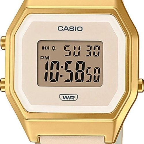Digitálne dámske náramkové hodinky Casio Collection Vintage LA680WEGL-4EF Dámske náramkové hodiny Karol Bohony