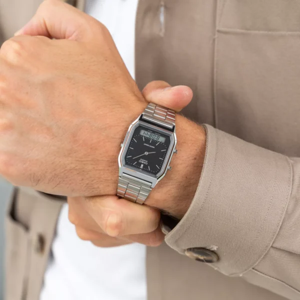 Hodinky Casio Vintage AQ-230A-1DMQYES Pánske náramkové hodiny Karol Bohony