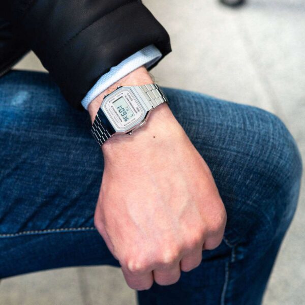 Hodinky Casio Vintage A168WA-8AY Pánske náramkové hodiny Karol Bohony