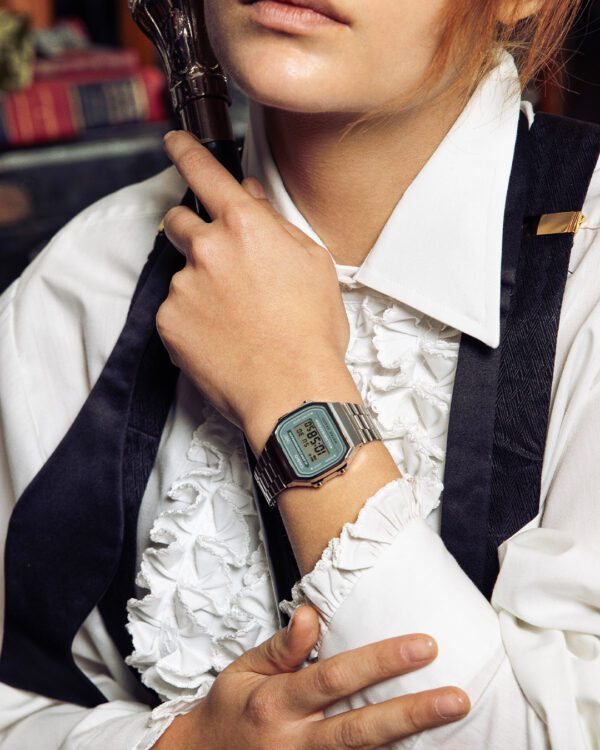 Hodinky Casio Vintage A168WA-3AYES Pánske náramkové hodiny Karol Bohony