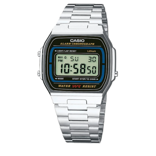 Hodinky Casio Vintage A164WA-1VES Pánske náramkové hodiny Karol Bohony Hodinky Casio Vintage A164WA-1VES Pánske náramkové hodiny Karol Bohony